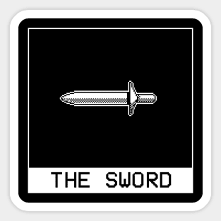 The Horizontal Sword Sticker